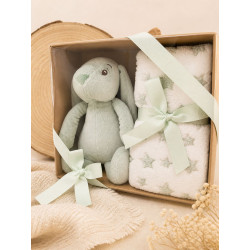 Set regalo bebé – Manta +...